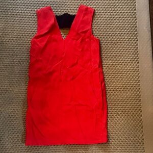 rag & bone One-Shoulder Red Sheath Dress